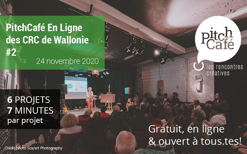 24/11 - PitchCafé En Ligne des CRC de Wallonie