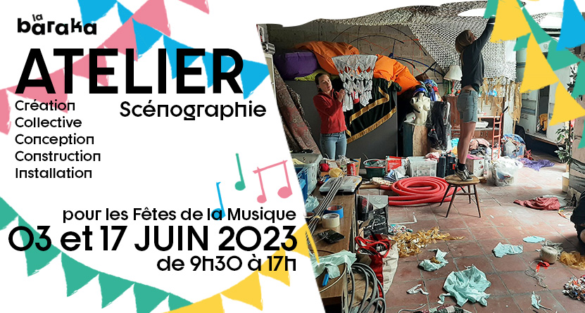 Atelier scénographie FDLM 2023