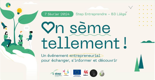 On sème tellement par STEP et un PitchCafé du Comptoir des Ressources Créatives au B3 Liège