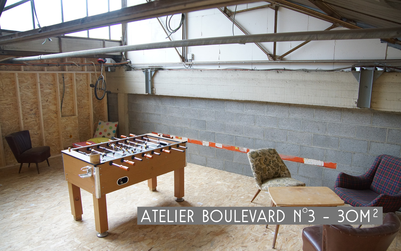 Atelier Boulevard 30 m2 1