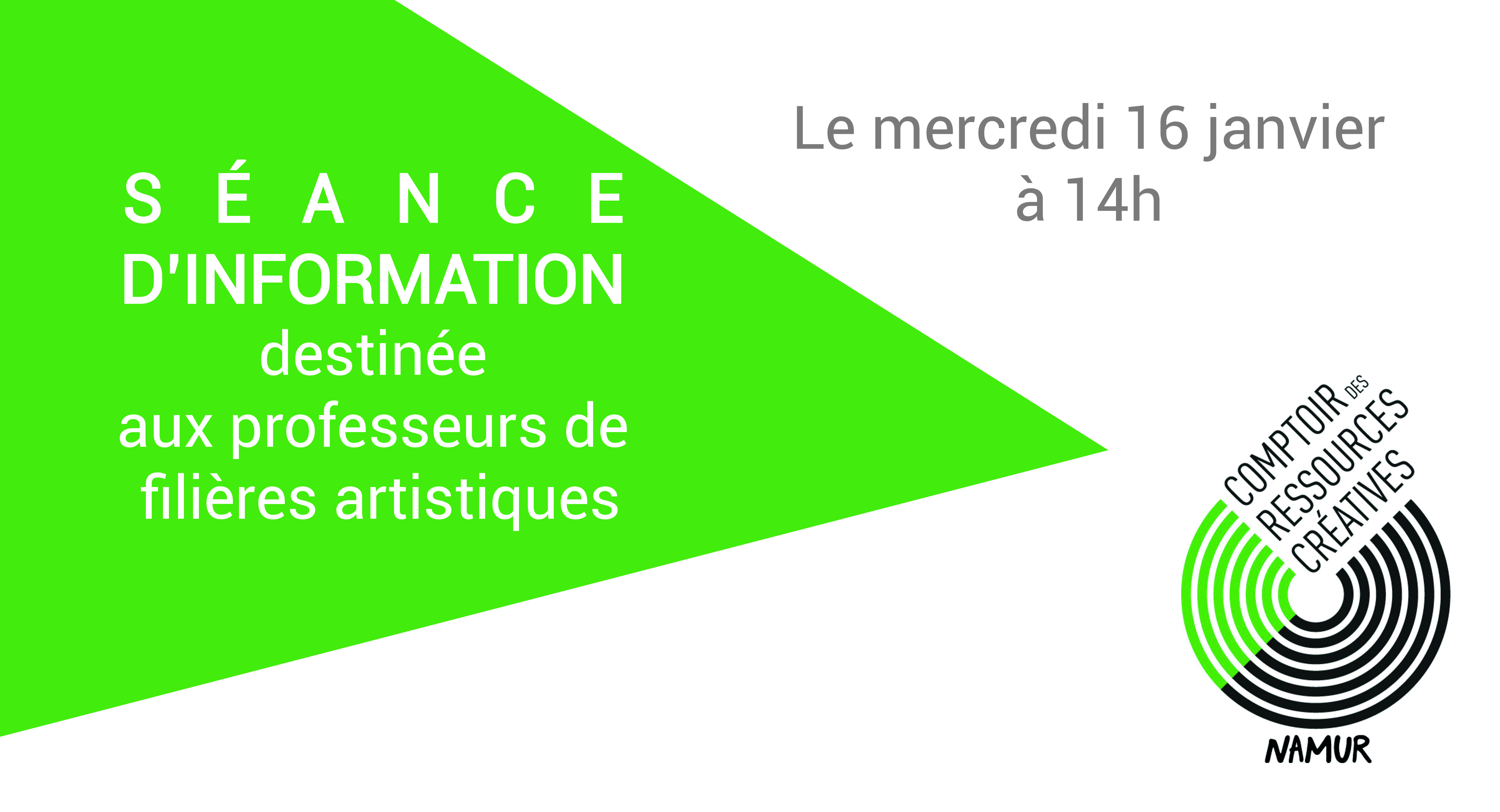 Séance d'information // Spéciale Profs