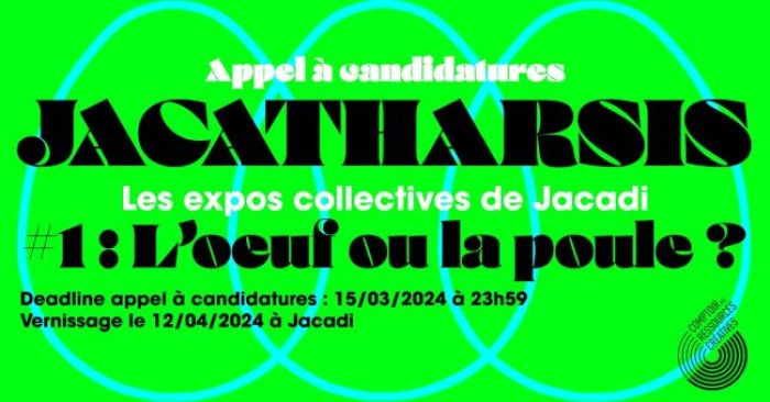 Jacatharsis, l'expo collective - Appel à candidatures